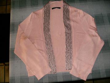 oud roze kleurig vestje mt XS