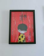 Kunstwerk waskrijt A3 formaat, Antiek en Kunst, Kunst | Overige Kunst, Ophalen