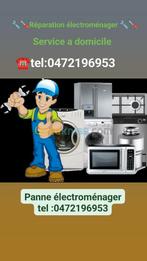 Réparation électroménager tel 0472196953