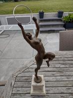 Naakte ballerina met hoepel A.Calot minstens 100 jaar., Ophalen