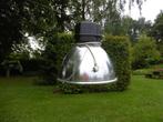 industriële lamp, Huis en Inrichting, Lampen | Hanglampen, Ophalen, Gebruikt, 50 tot 75 cm