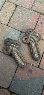 Paar Belgian Civic Guard-schoudervullingen, Verzamelen, Militaria | Algemeen, Ophalen