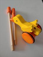 Hape duwstok eend, 3 lengtes, Nieuw, ongebruikt, Ophalen of Verzenden, Nieuw, Duw- of Trekspeelgoed