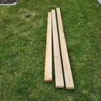 Houten balken van ongeveer 3m lang, Ophalen, Zo goed als nieuw