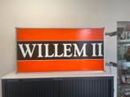 WILLEM II sigaren emaille reclame lichtbak, Gebruikt, Ophalen of Verzenden, Lichtbak of (neon) lamp