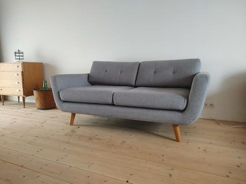 Tweezit zetel, Huis en Inrichting, Zetels | Zetels, Gebruikt, Rechte bank, Tweepersoons, 150 tot 200 cm, 75 tot 100 cm, Stof, Ophalen