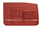 Bekleding Amazon 4 deurs deurpanel Linksvoor rood 1967-1968, Auto-onderdelen, Interieur en Bekleding, Ophalen of Verzenden, Nieuw