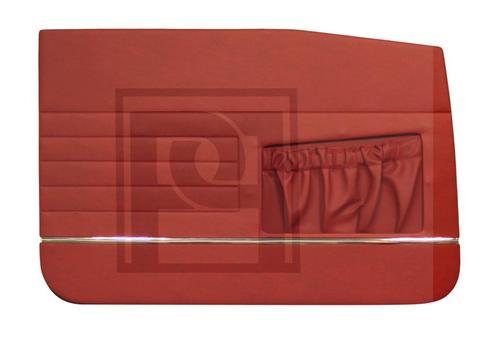 Bekleding Amazon 4 deurs deurpanel Linksvoor rood 1967-1968, Auto-onderdelen, Interieur en Bekleding, Volvo, Nieuw, Ophalen of Verzenden