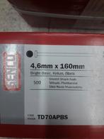 Senco TD70APBS stripspijkers Type TD 4,6 x 160 blank, Doe-het-zelf en Bouw, IJzerwaren en Bevestigingsmiddelen, Ophalen of Verzenden