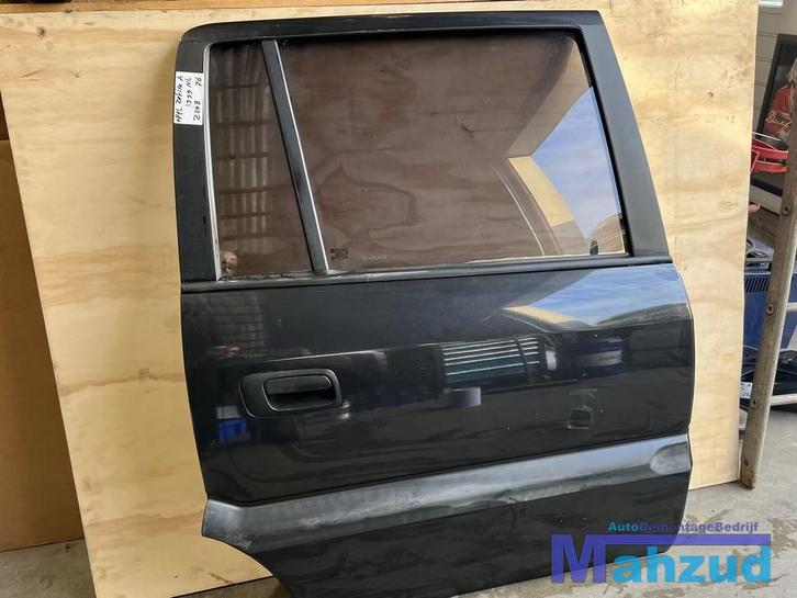 OPEL ZAFIRA A Zwart Z298 Rechts achter deur portier 1998-200, Auto-onderdelen, Carrosserie, Deur, Opel, Achter, Rechts, Gebruikt