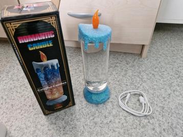 Nieuwe glitter ledkaars met kleursverandering  beschikbaar voor biedingen