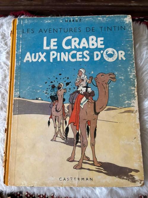 Eerste druk – Le Crabe aux Pinces d’Or / Première édition, Boeken, Stripverhalen, Zo goed als nieuw, Ophalen of Verzenden