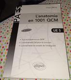L'anatomie en 1001 QCM : Grégory Biette : Gd FORMAT, Ophalen of Verzenden, Gelezen, Hoger Onderwijs, Grégory Biette