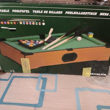 mini pooltafel, Enlèvement, Neuf, Table de billard