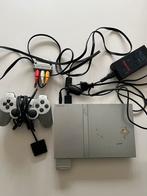 Playstation 2, Games en Spelcomputers, Spelcomputers | Sony PlayStation 2, Ophalen, Gebruikt, Met 1 controller, Zilver