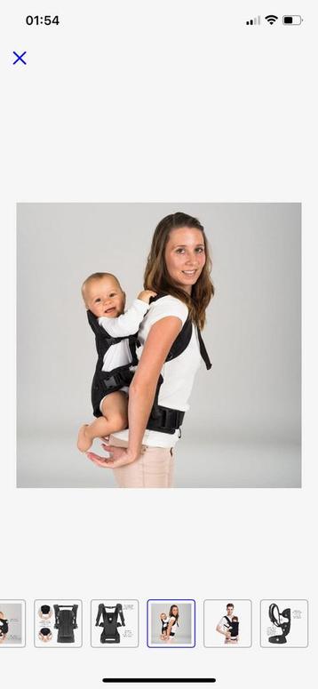 Babydraagzak, niet gebruikt!  beschikbaar voor biedingen