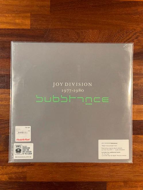 Joy Division Substance 33 rpm vinyl lp record album, Cd's en Dvd's, Vinyl | Rock, Nieuw in verpakking, Ophalen of Verzenden
