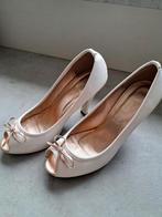 Feestpumps met open teen maat 39, Pumps, Wit, Ophalen of Verzenden, Trend One