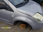 Scherm rechts-voor van een Citroen C2 (KNAC), Auto-onderdelen, Carrosserie, Gebruikt, -, -, 3 maanden garantie