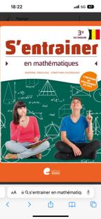 Livre neuf.S’entraîner en mathématiques 3e secondaire.Érasme, Livres, Neuf, Erasme, Enlèvement, Secondaire