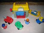 Fisher-Price : Little people carwash en garage, Kinderen en Baby's, Speelgoed | Fisher-Price, Ophalen of Verzenden, Gebruikt, Speelset