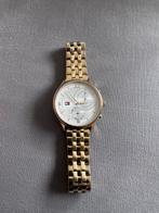 Dames Horloge Tommy Hilfiger - Goud, Handtassen en Accessoires, Horloges | Dames, Ophalen, Goud