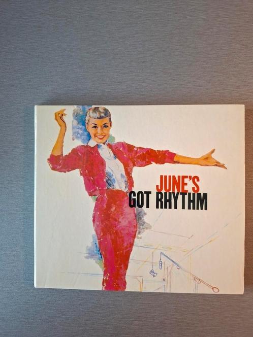 Cd. June Christy. June's got rhythm.  (Digipack)., Cd's en Dvd's, Cd's | Jazz en Blues, Zo goed als nieuw, Jazz, Ophalen of Verzenden