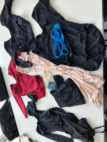 Mix 4 maillots en 2 kousenbroeken beschikbaar voor biedingen