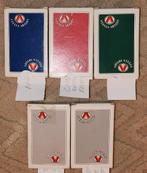 Zeer oude Stella Artois kaartspellen 3 (5 verschillende), Ophalen of Verzenden, Nieuw, Overige typen, Stella Artois