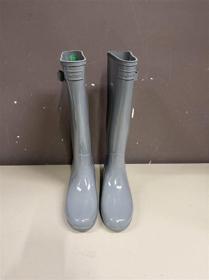 Laarzen - Hunter Grijs lange laarzen maat 37, Kleding | Dames, Schoenen, Nieuw, Grijs, Ophalen of Verzenden