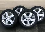 Alu velgen met banden., Auto-onderdelen, Ophalen, Gebruikt, 17 inch, Band(en)