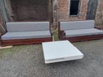 2 zetels + gratis salontafel, Huis en Inrichting, Ophalen, Zo goed als nieuw
