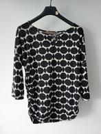 Shirt Comme ça 36/38 in kreukvrije stof, Maat 38/40 (M), Zwart, Zo goed als nieuw, Lange mouw