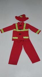 Verkleedpak brandweer, Kinderen en Baby's, Carnavalskleding en Verkleedspullen, Jongen, 110 t/m 116, Gebruikt, Ophalen