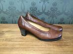 Gabor pumps 38,5 cognac, Kleding | Dames, Ophalen of Verzenden, Gabor, Bruin, Zo goed als nieuw