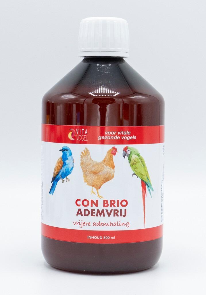 Vita Vogel, Con Brio Ademvrij, 500ml, Dieren en Toebehoren, Pluimvee | Toebehoren, Nieuw, Overige typen, Ophalen