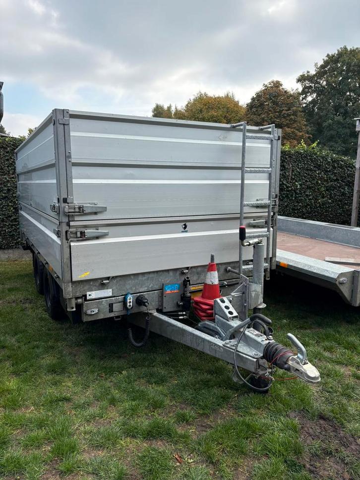 Kipper aanhangwagen hapert, Autos : Divers, Remorques, Utilisé, Enlèvement