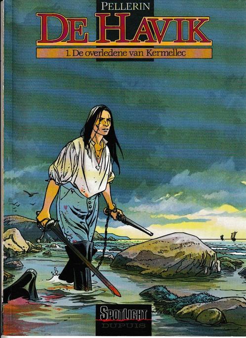 Strip : "De havik nr. 1 - de overledene van Kermellec"., Boeken, Stripverhalen, Verzenden