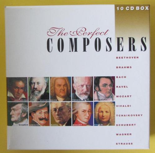 The perfect Composers - 10 CD Box - CD's - Als nieuw, Cd's en Dvd's, Cd's | Klassiek, Zo goed als nieuw, Overige typen, Classicisme