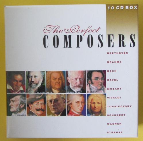 The perfect Composers - 10 CD Box - CD's - Als nieuw, CD & DVD, CD | Classique, Comme neuf, Autres types, Classicisme, Coffret