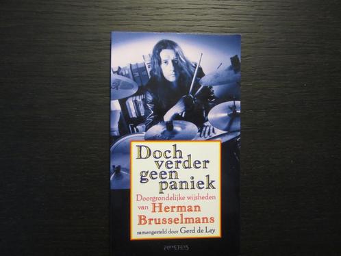 Doch verder geen paniek -Herman Brusselmans- Gerd de Ley, Boeken, Literatuur, België, Ophalen of Verzenden