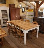 oude brede oude eettafel, Ophalen of Verzenden