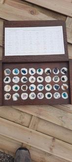 Coffret collection minéraux du congo années 1960-1970, Collections, Minéraux & Fossiles, Minéral, Enlèvement ou Envoi