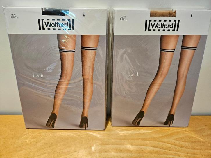 Wolford Leah panty - L, Kleding | Dames, Leggings, Maillots en Panty's, Nieuw, Panty, Maat 44/46 (L), Zwart, Ophalen of Verzenden