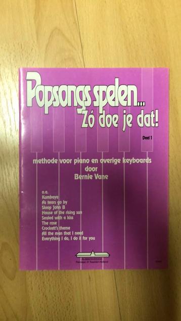 Popsongs spelen szo doe je dat (deel 1) beschikbaar voor biedingen