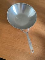 Demeyere wok pan inductie, Huis en Inrichting, Ophalen of Verzenden, Zo goed als nieuw, Wok