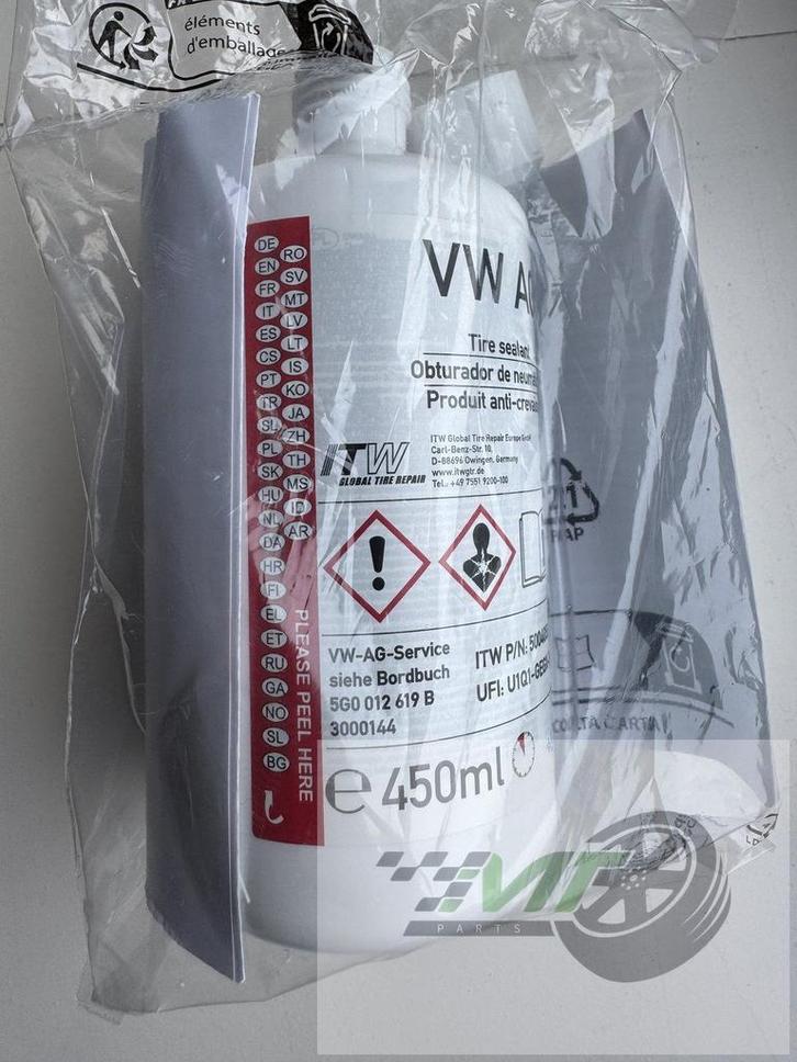 banden vulmiddel + elek pomp noodset Golf Octavia Leon A3, Autos : Divers, Antivol, Neuf, Enlèvement ou Envoi