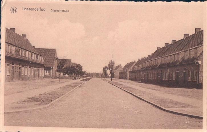 Tessenderlo Tessenderloo Steendriessen, Verzamelen, Postkaarten | België, Gelopen, Limburg, 1920 tot 1940, Ophalen of Verzenden