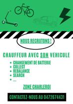 Recherche chauffeur avec camionnette