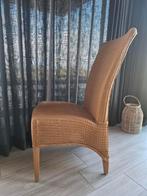 Eetkamerstoelen, Ophalen, Riet of Rotan, Bruin, Zo goed als nieuw